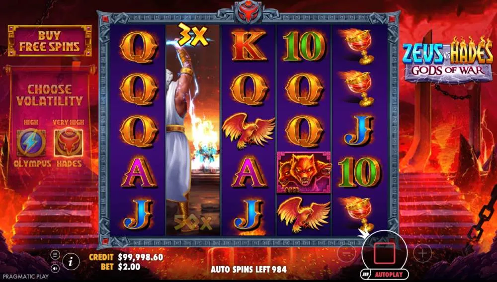 Zeus vs Hades w wersji kieszonkowej - rozgrywka mobilna